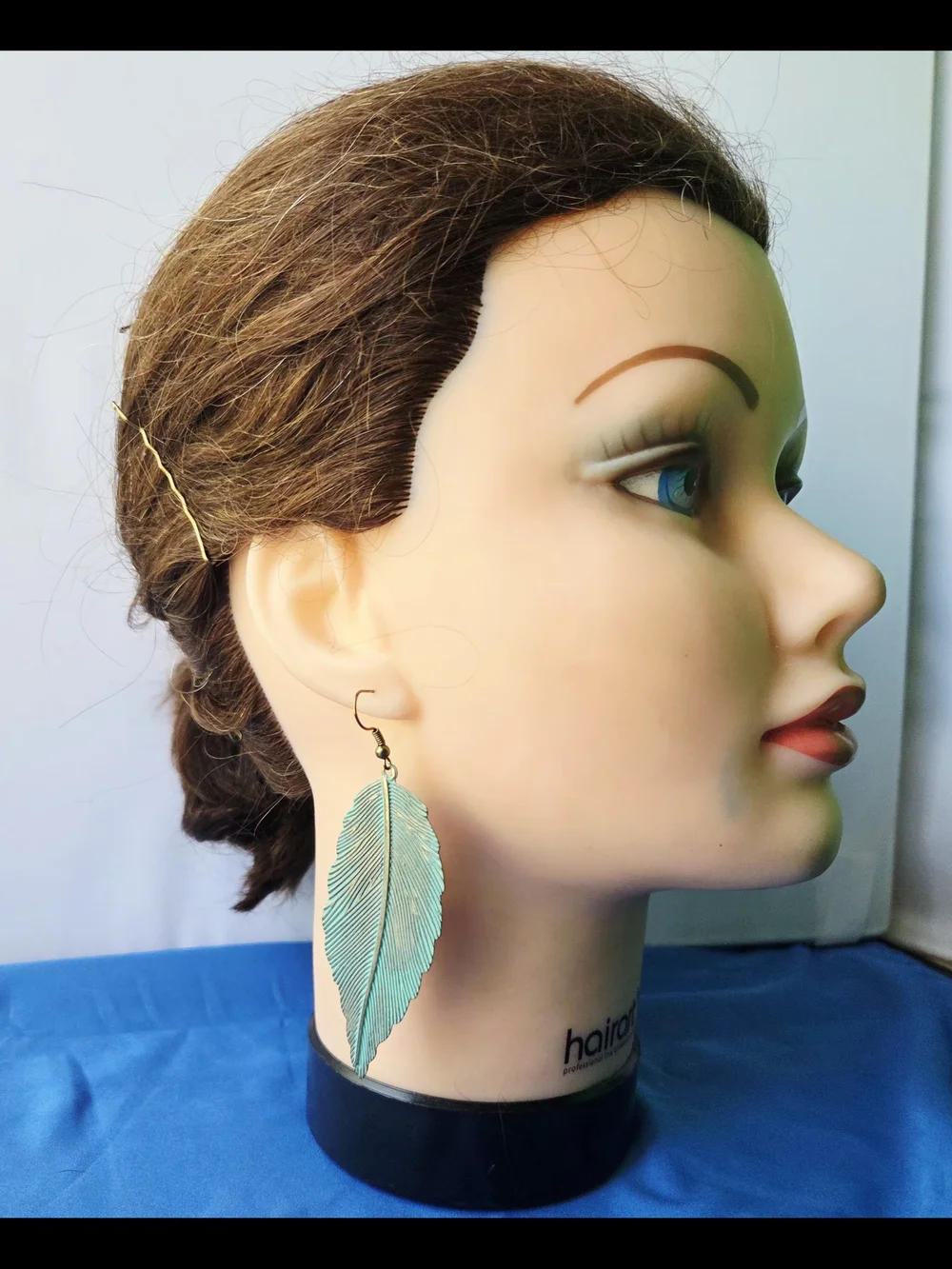 VINTAGE LOT OF Earrings HIPPIE STYLE (FOUR PAIRS)